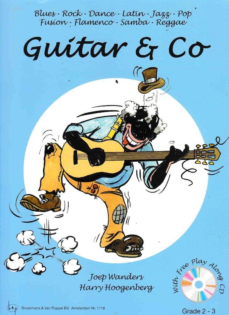 Guitar & Co voor gitaar met CD  net boek, Ophalen of Verzenden, Blues, Artiest of Componist, Gitaar