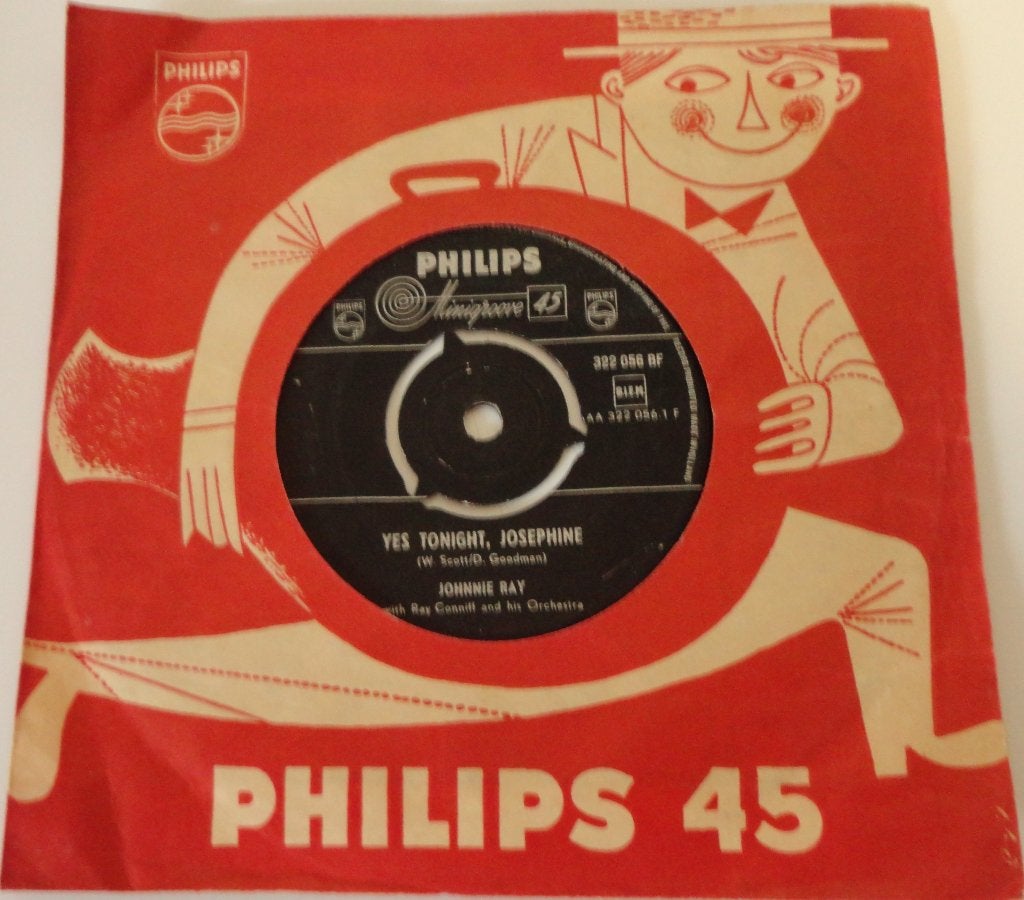 Johnnie Ray > Yes tonight Josephine, Cd's en Dvd's, Vinyl Singles, Ophalen of Verzenden, Gebruikt, 7 inch, Pop