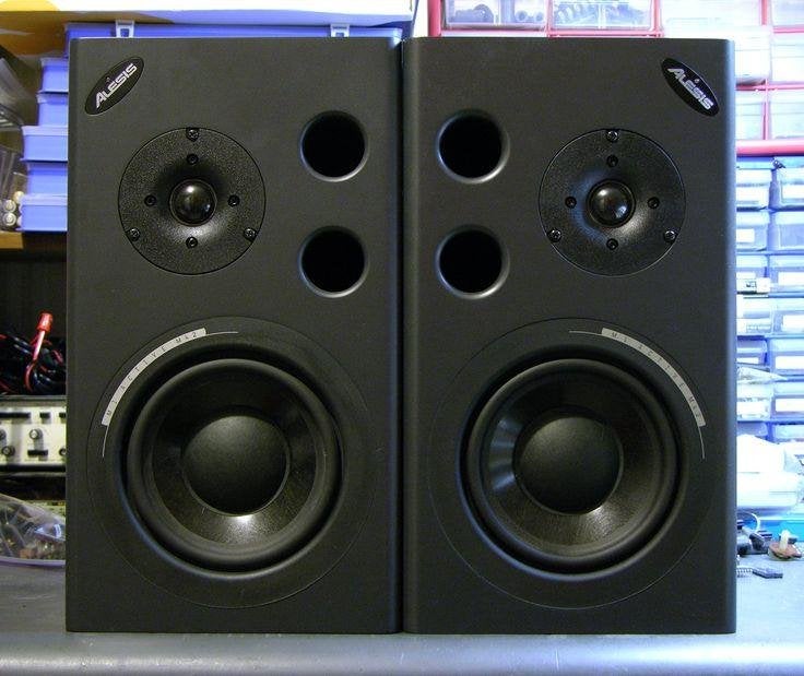 Alesis M1 Active MK2 Studio Monitor Speakers, Audio, Tv en Foto, Studiomonitor, Inclusief kabels, Zo goed als nieuw, 60 tot 120 watt