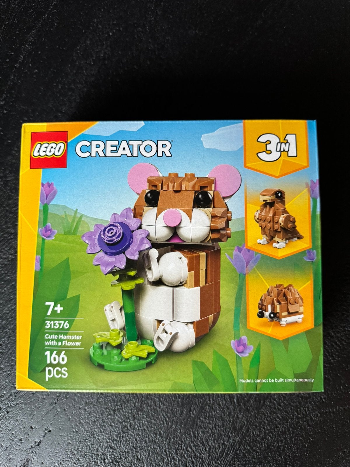 LEGO Creator 3-in-1 Hamster met bloem (NIEUW), Ophalen of Verzenden, Nieuw