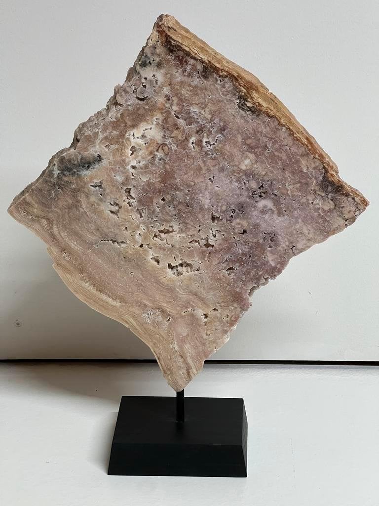 Roze Amethist op Voet - 45 cm Hoog, Ophalen of Verzenden, Mineraal