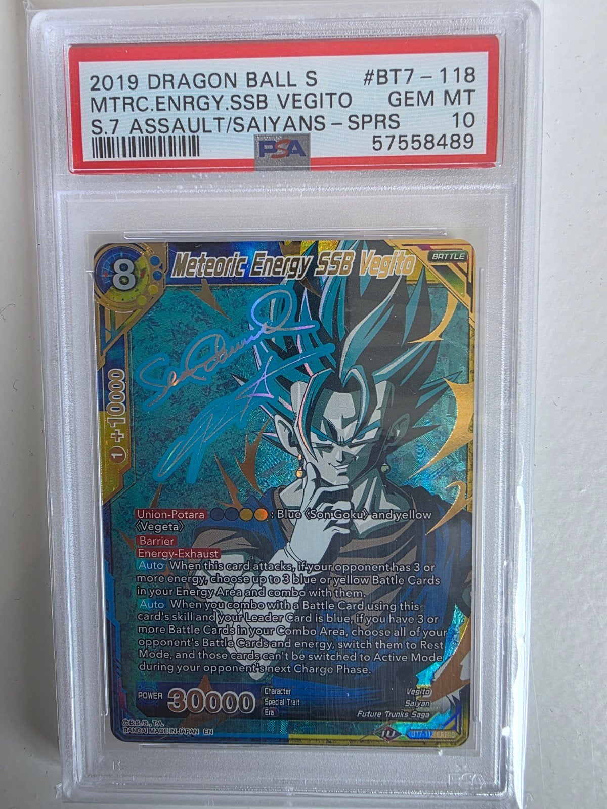 Dragon Ball Super Card PSA 10, Ophalen, Nieuw, Losse kaart