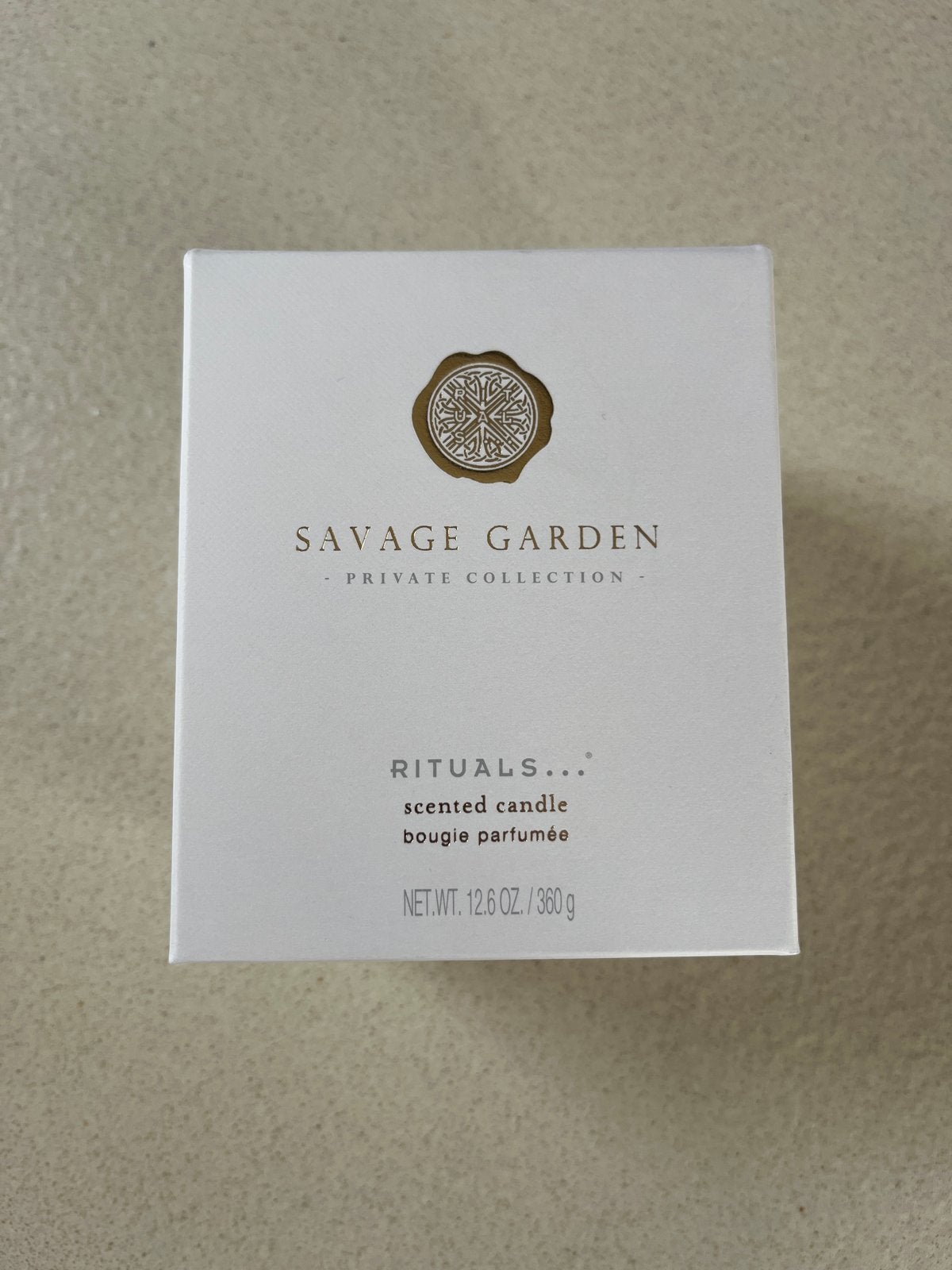 Rituals Savage Garden Geurkaars - Nieuw in Doos, Huis en Inrichting, Woonaccessoires | Overige, Nieuw, Overige materialen, Wit