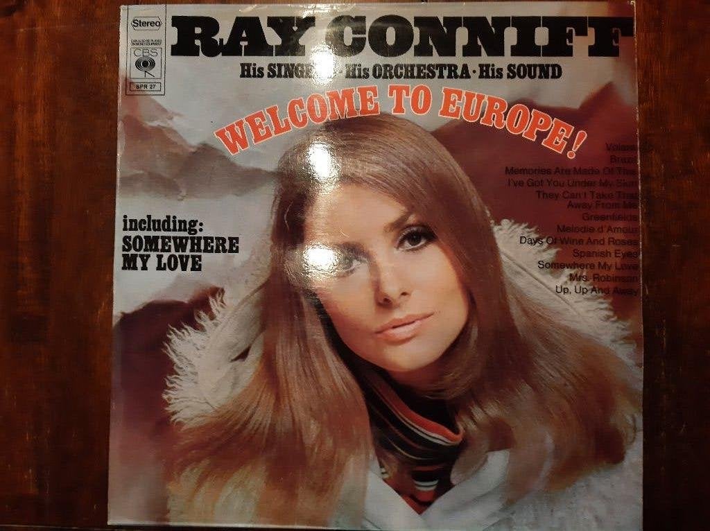 LP Ray Conniff / Welcome to Europe (1969), Cd's en Dvd's, Vinyl | Pop, Gebruikt, Ophalen of Verzenden, 12 inch, 1960 - 1969