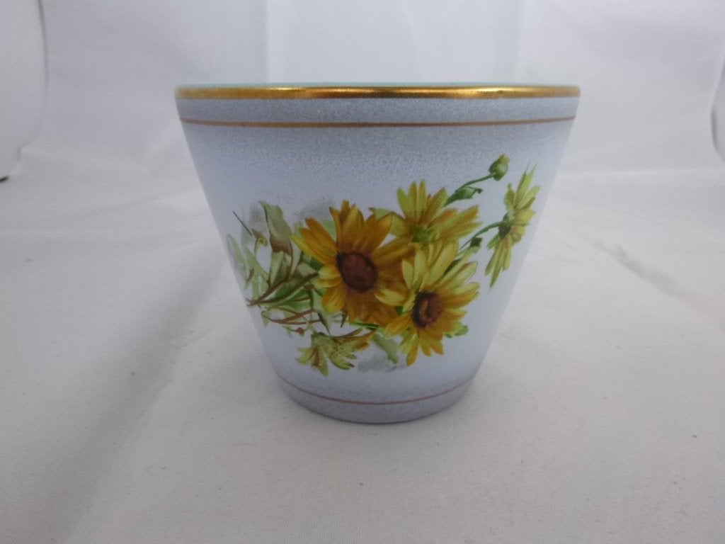 mooie gebloemde vintage overpot, Ophalen, Overige typen