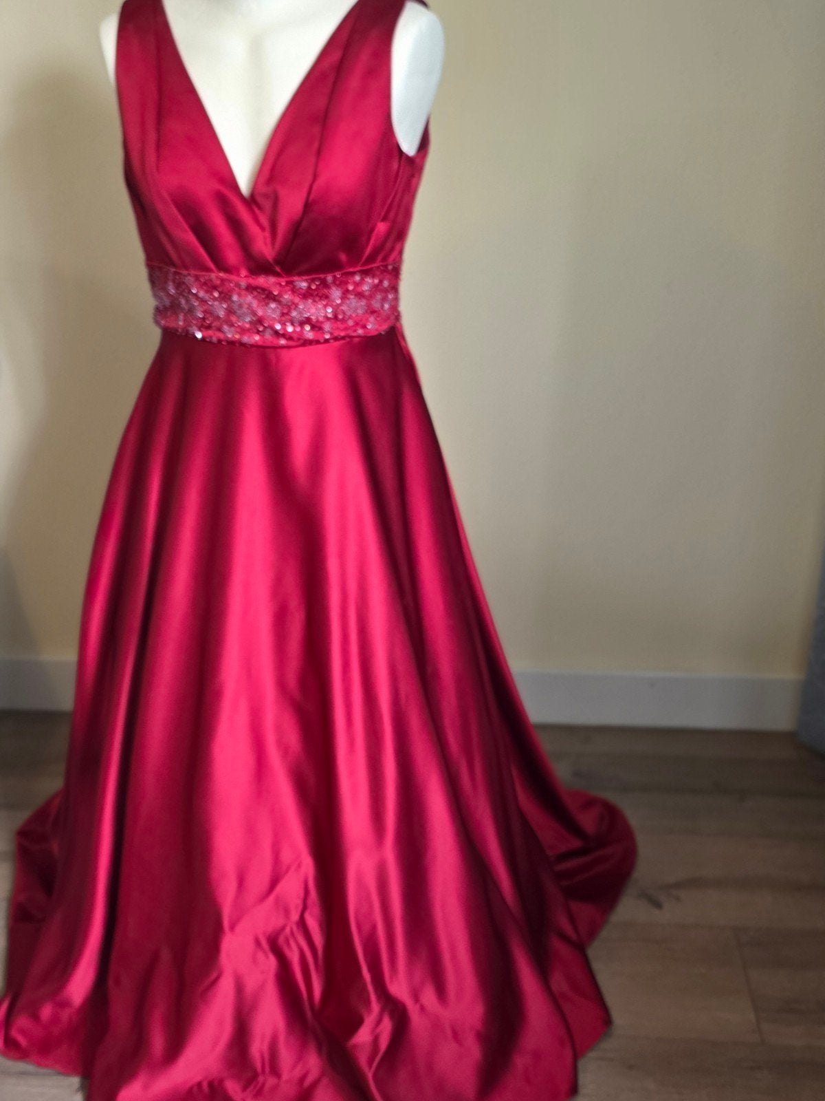 Nieuwe Bruids- of Galajurk Maat 38-44, Lengte 165cm, Kleding | Dames, Gelegenheidskleding, Galajurk, Blauw, Maat 42/44 (L), Nieuw