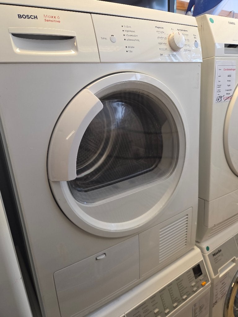 condensdroger - Bosch - 6kg, Witgoed en Apparatuur, Wasdrogers, 6 tot 8 kg, Duitsland, Refurbished, Voorlader