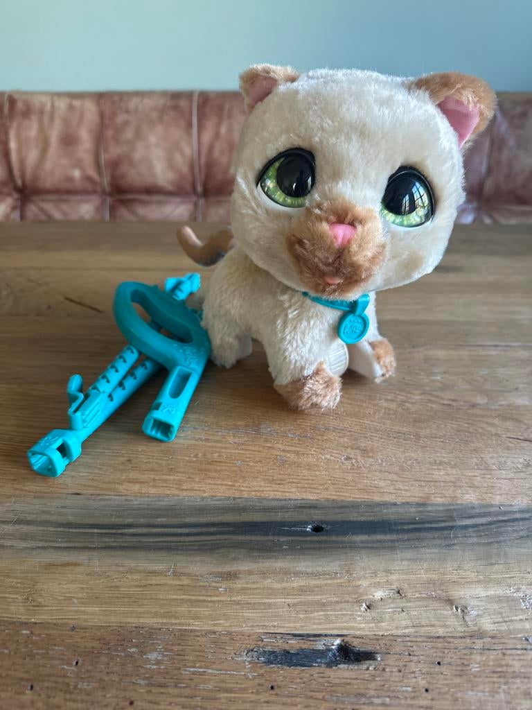 FurReal Friends Interactieve Kat - Realistische Bewegingen, Overige merken, Overige karakters, Ophalen of Verzenden, Zo goed als nieuw