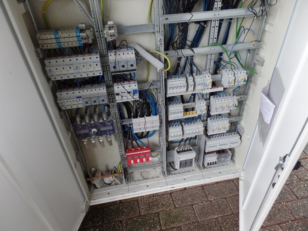 groepenkast met schakelmateriaal 3 phase, Ophalen, Gebruikt, Overige merken, Groepenkast