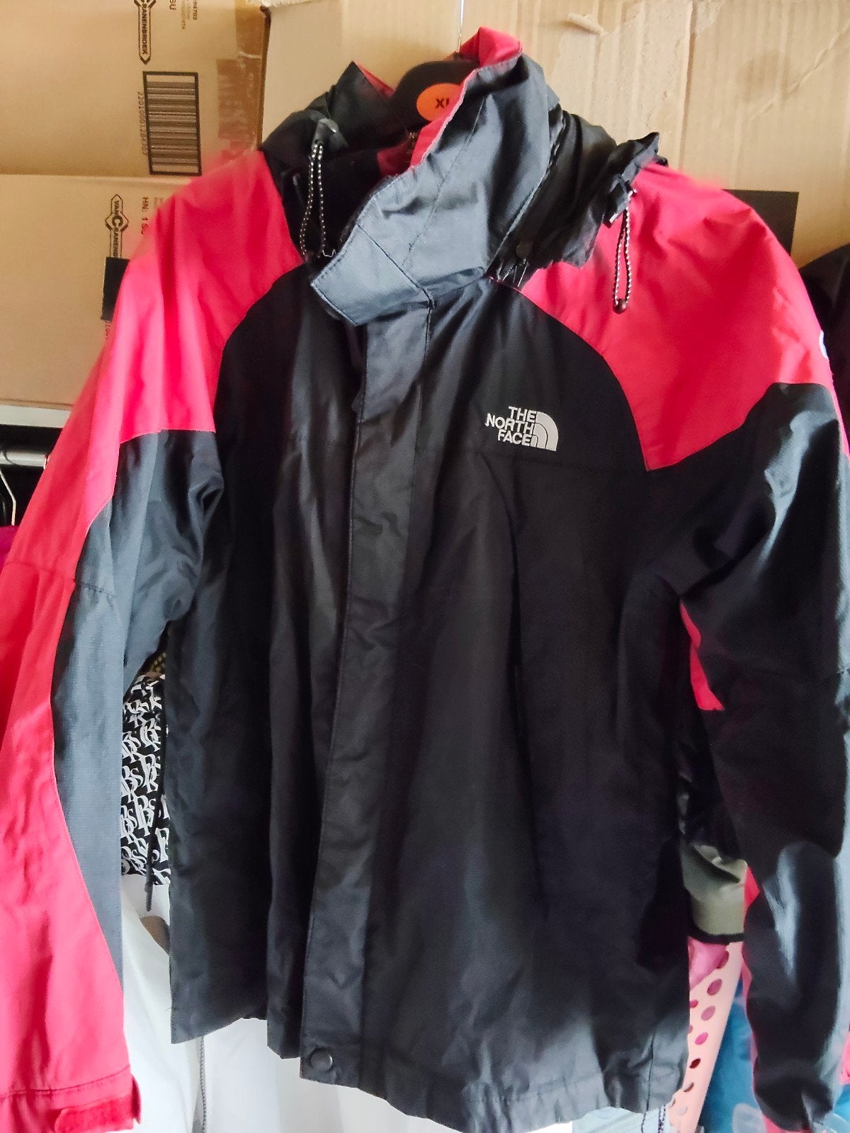 The North Face Summit Series Jas - Zwart/Rood Maat S, Zwart, Ophalen of Verzenden, Gedragen, The North Face