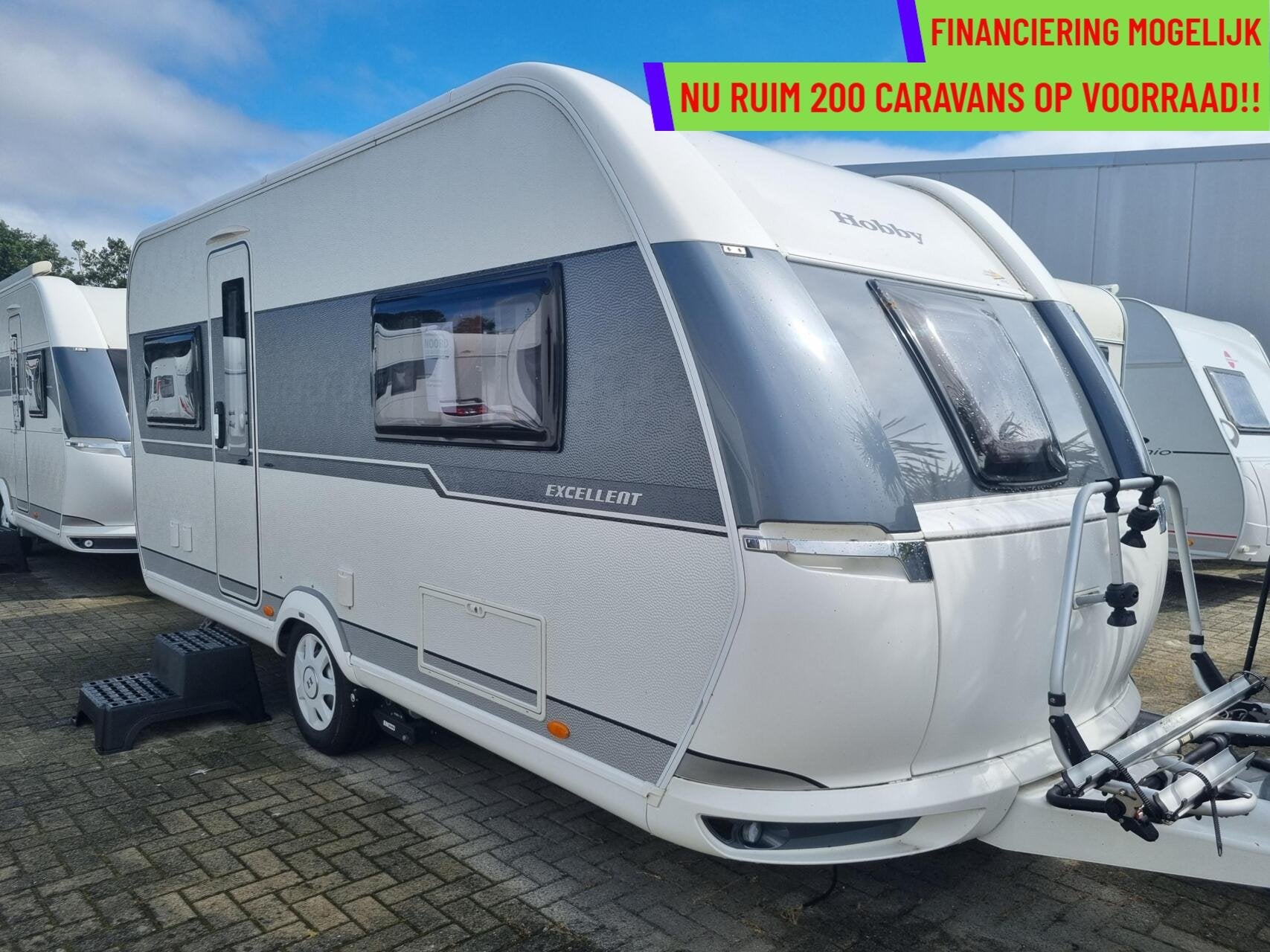 Hobby 495 UFE EXCELLENT FRANSBED + RONDZIT+ MOVER + VOORTENT, Rondzit, Hobby, Bedrijf, Mover