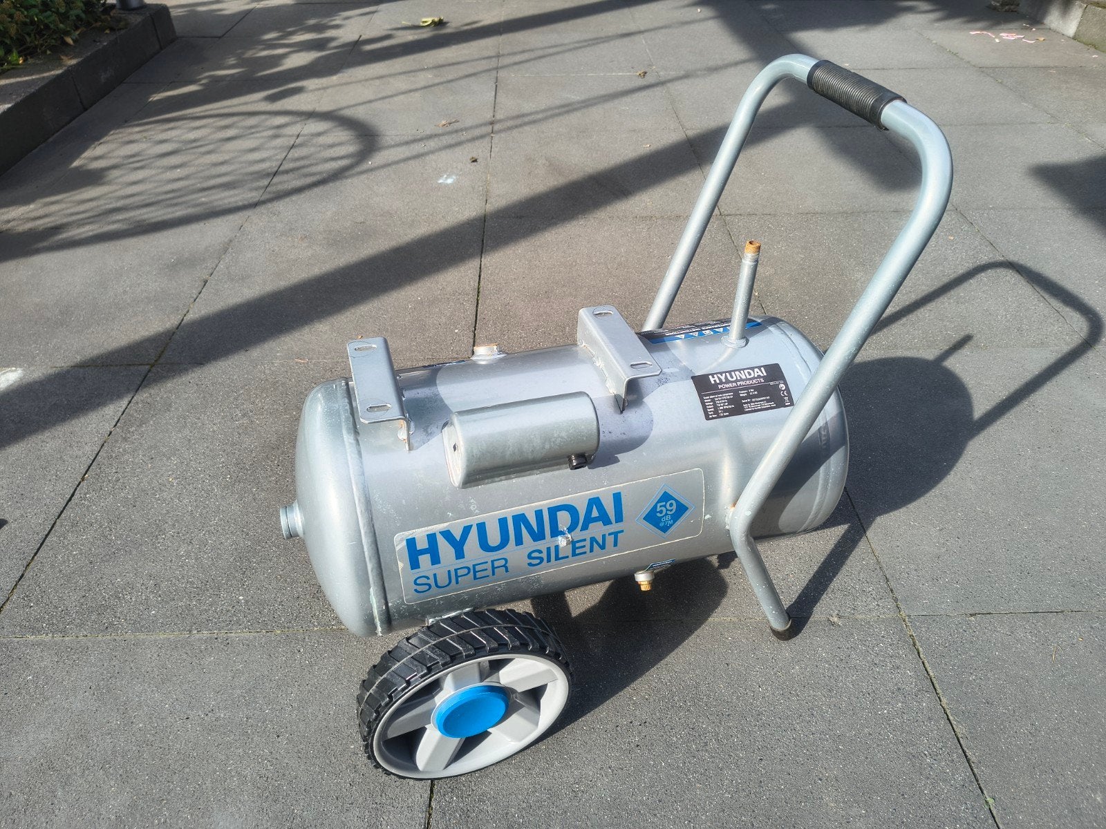 Compressor tank 24ltr., Doe-het-zelf en Verbouw, Minder dan 25 liter, Ophalen, Zo goed als nieuw, 6 tot 10 bar