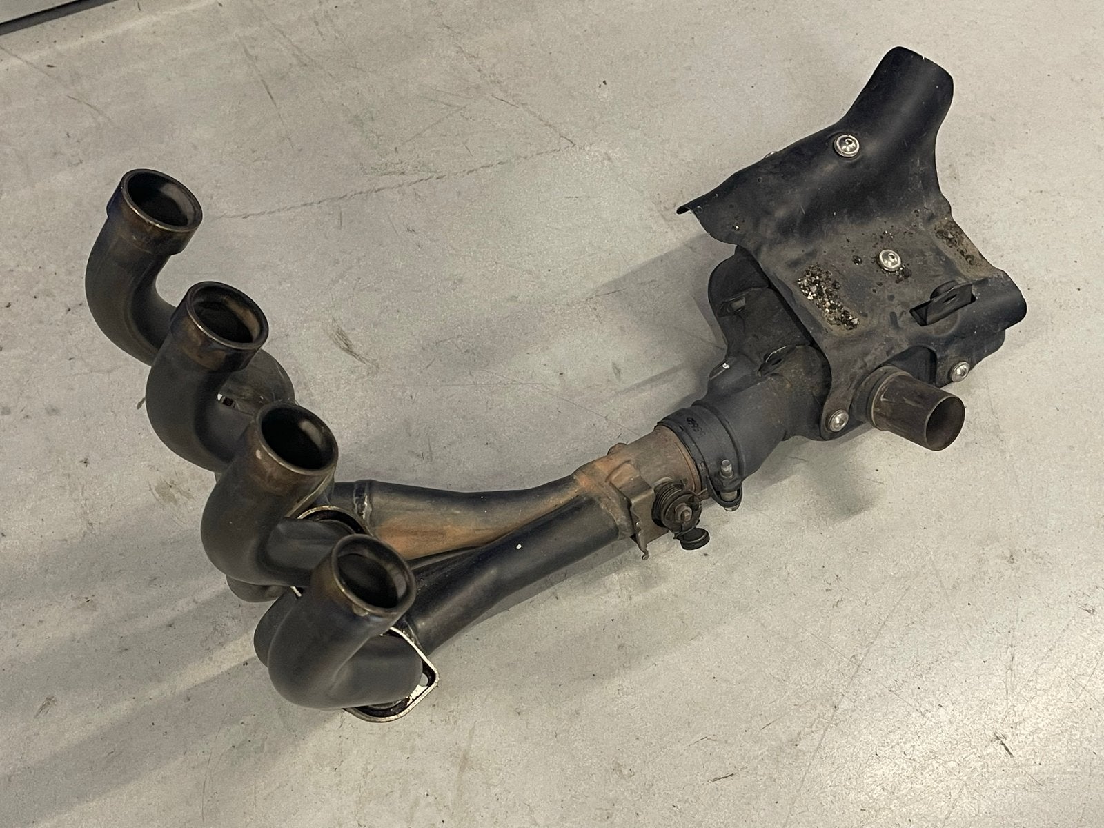 Suzuki GSX-R 1000 uitlaat bochtenset & Katalysator 2009-2016, Ophalen, Gebruikt