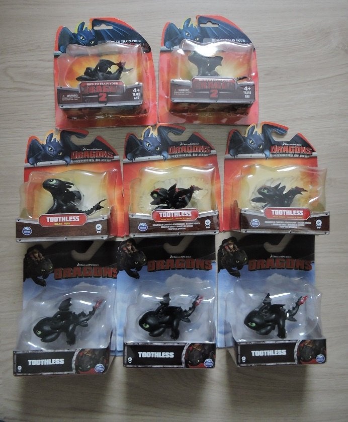 draken drakenrijders dragons toothless tandloos, Ophalen of Verzenden, Gebruikt