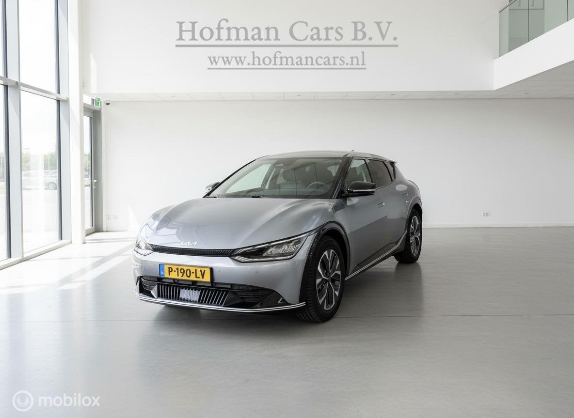 Kia EV6 Plus 77.4 kWh | SOH 100% | Meridian | Leder | Stoelv, Auto's, Automaat, 228 pk, Achterwielaandrijving, Gebruikt