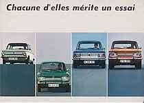 NSU range incl Prinz 4L, 1000C, 1200C, TT/T auto folder '71, Ophalen of Verzenden, Zo goed als nieuw, Overige merken