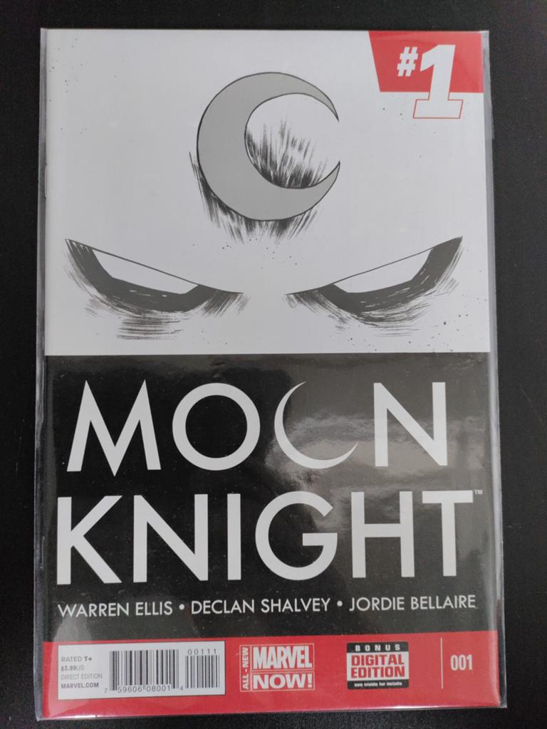 Marvel Moon Knight 1, Eén stripboek, Ophalen of Verzenden, Zo goed als nieuw