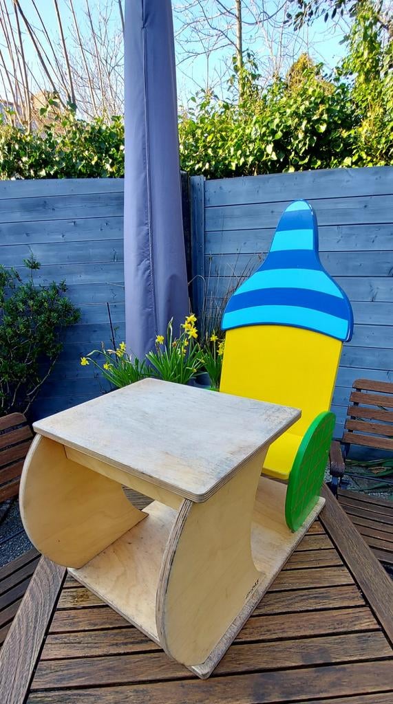 ROLF.  baby/peuter speel tafel/stoeltje., Kinderen en Baby's, Kinderkamer | Tafels en Stoelen, Ophalen, Gebruikt
