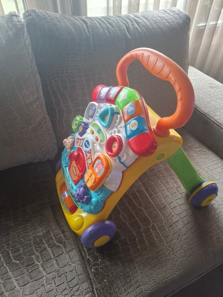 Baby walker, Kinderen en Baby's, Speelgoed | Vtech, Ophalen, Zo goed als nieuw, 6 maanden tot 2 jaar