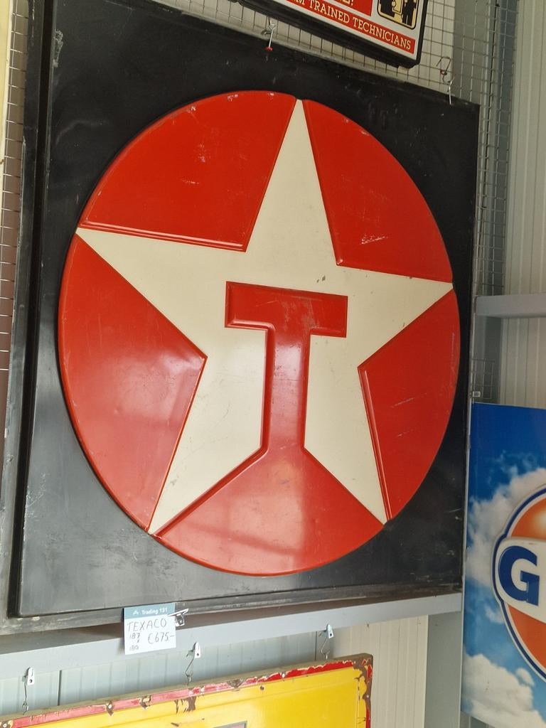 Shell lichtbak usa xxxl 260x 250 cm, Ophalen, Gebruikt, Lichtbak of (neon) lamp