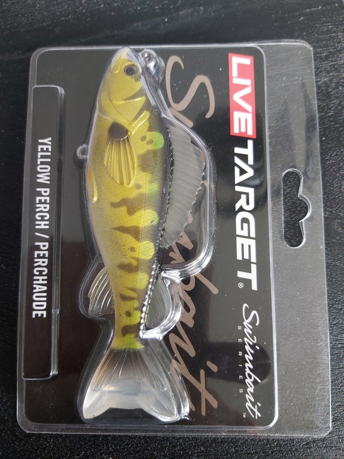 Live Target Swimbait Yellow Perch Kunstaas, Watersport en Boten, Ophalen of Verzenden, Nieuw, Kunstaas