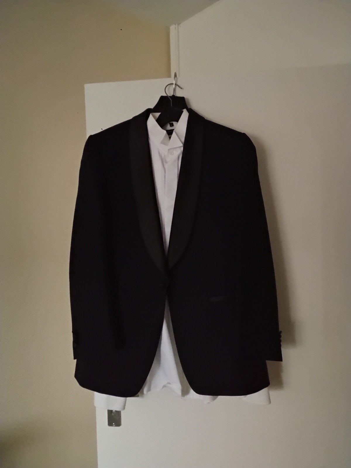 Zeer mooie smoking met blouse, maat 50, Ophalen, Overige maten, Zo goed als nieuw, Tailor & Son