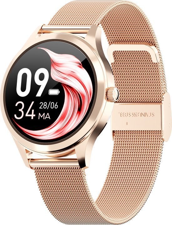 actyve smartwatch dames rosé goud - voor elke smartphone, Nieuw, Ophalen of Verzenden, Actyve, Android