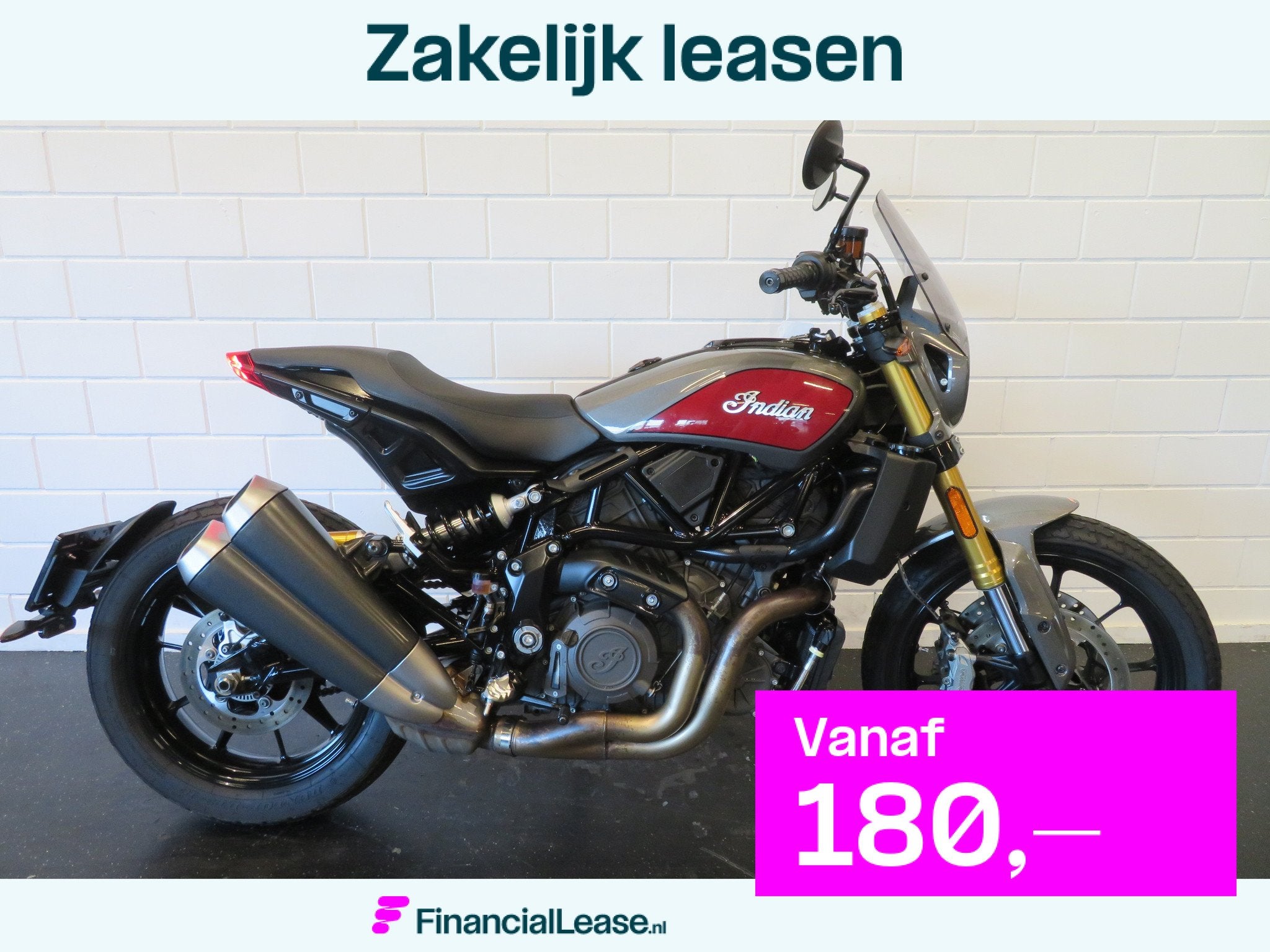 Indian FTR 1200 S SUPER STRAK!, Motoren, Motoren | Overige merken, 1203 cc, Bedrijf, Indian, Naked bike