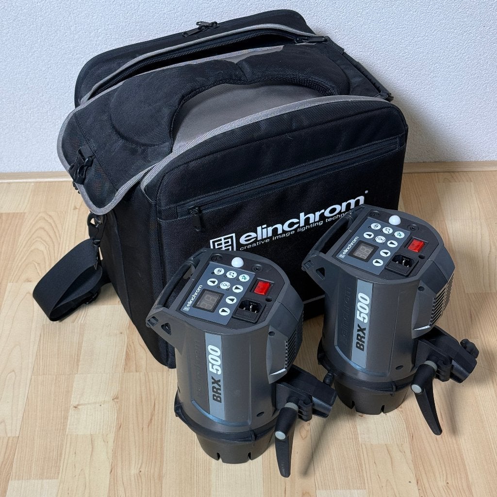 Elinchrom BRX 500 DUO flitsers, Ophalen, Gebruikt, Studioflitser, Elinchrom