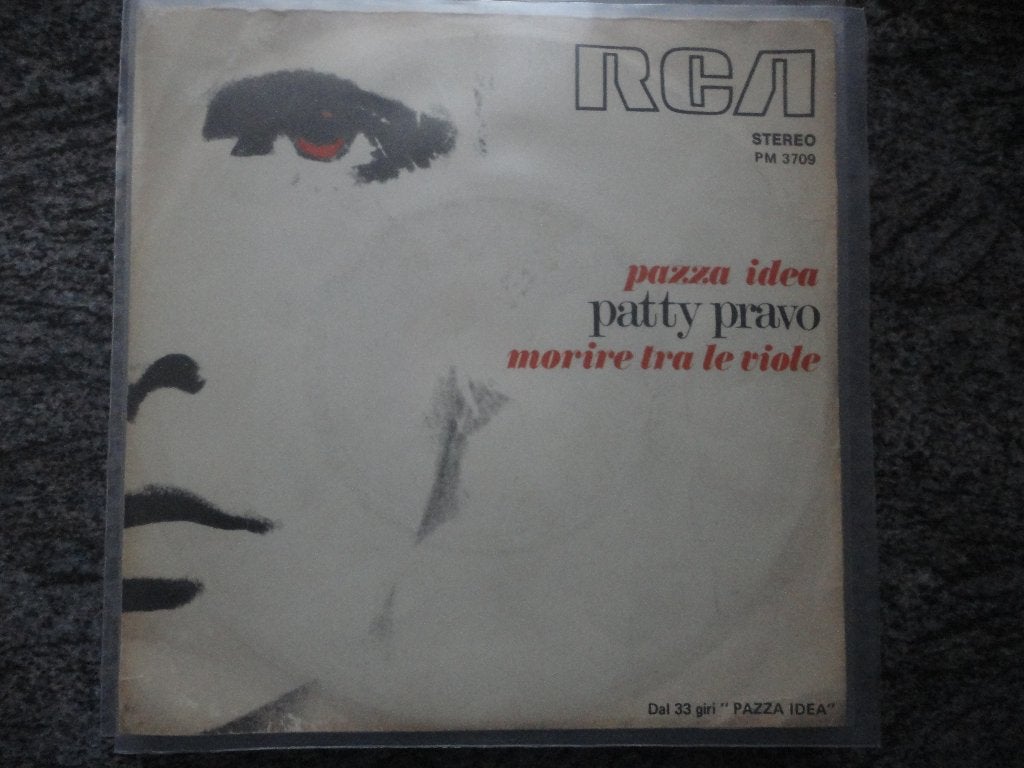 Patty Pravo - Pazza idea Italië 1973 FH, Gebruikt, Fotohoes, 7 inch, Ophalen of Verzenden