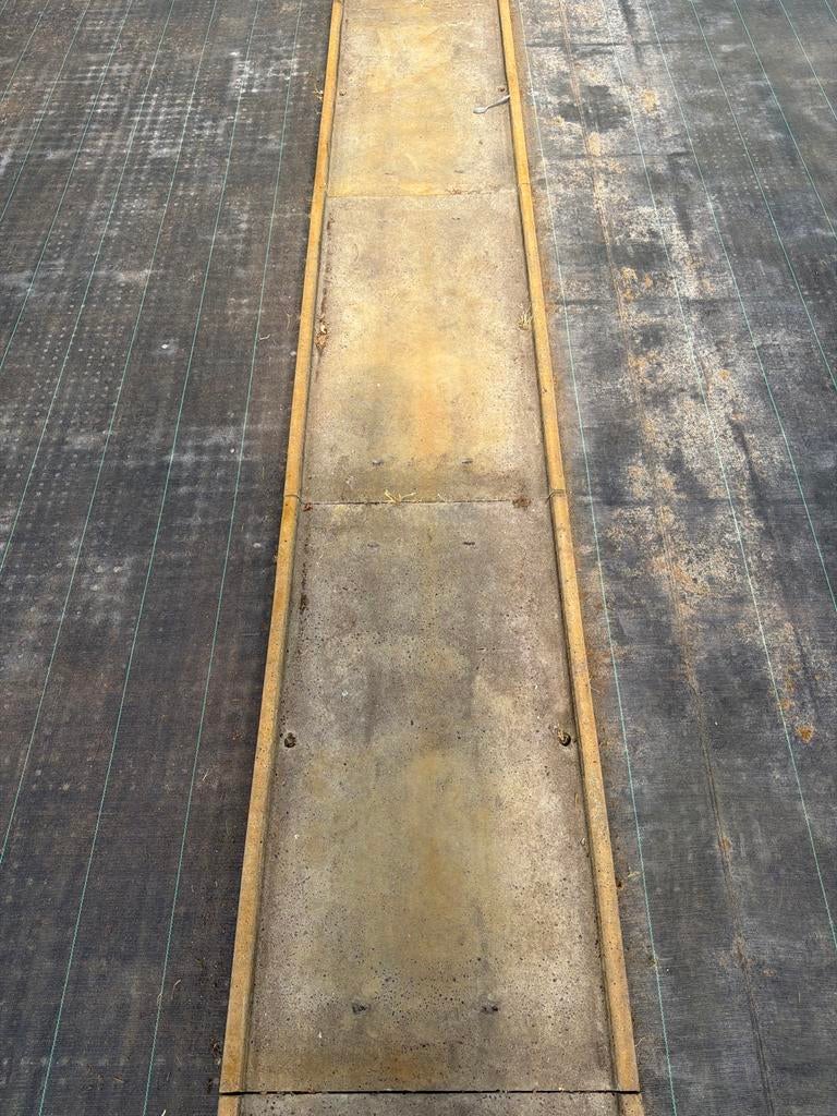 U goot Betonplaten voor CC karren (100x60 cm) - 165 stuks, Ophalen, Gebruikt