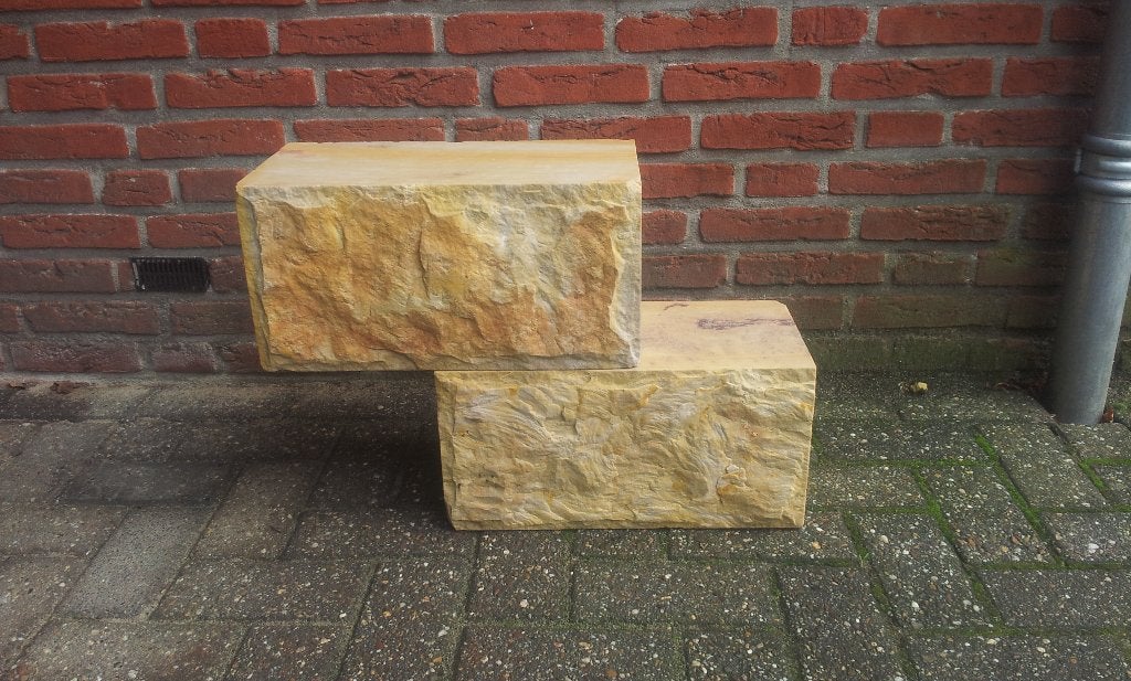 Te koop : zeer mooie Bentheimer zandsteen., Ophalen, Zo goed als nieuw, Zandsteen, Overige typen
