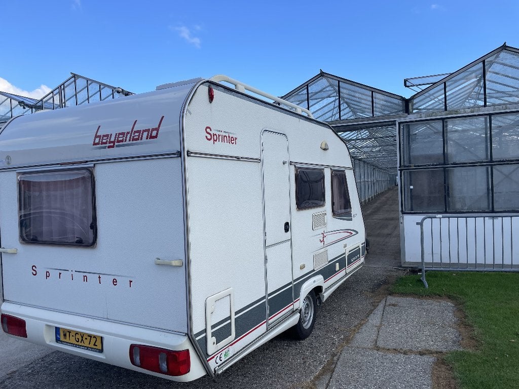 Beijerland 390 dv, Caravans en Kamperen, Kachel, Treinzit, Particulier, 4 tot 5 meter