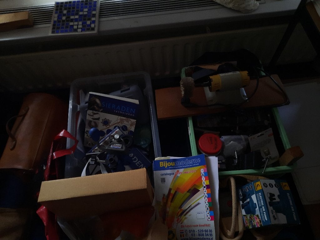 Edelsmeed materialen, Ophalen, Gebruikt
