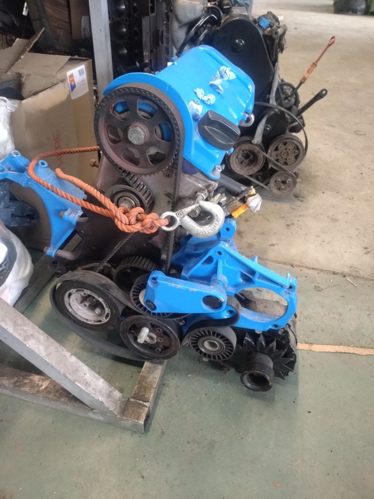 VW 1.8 16v KR motor met G60 steunen - 16v G60 project, Ophalen