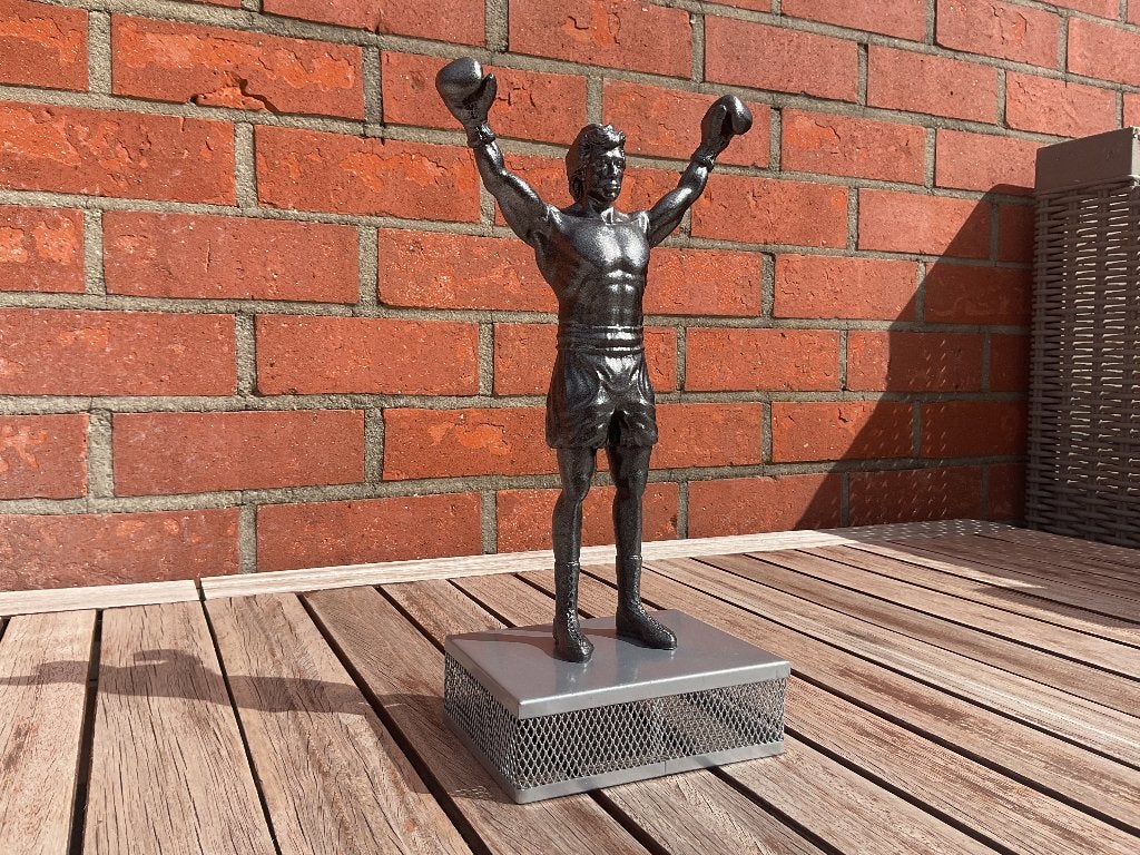 Rocky Balboa-standbeeld 3D zelf geschilderd +/_ 30 cm, Ophalen of Verzenden, Nieuw