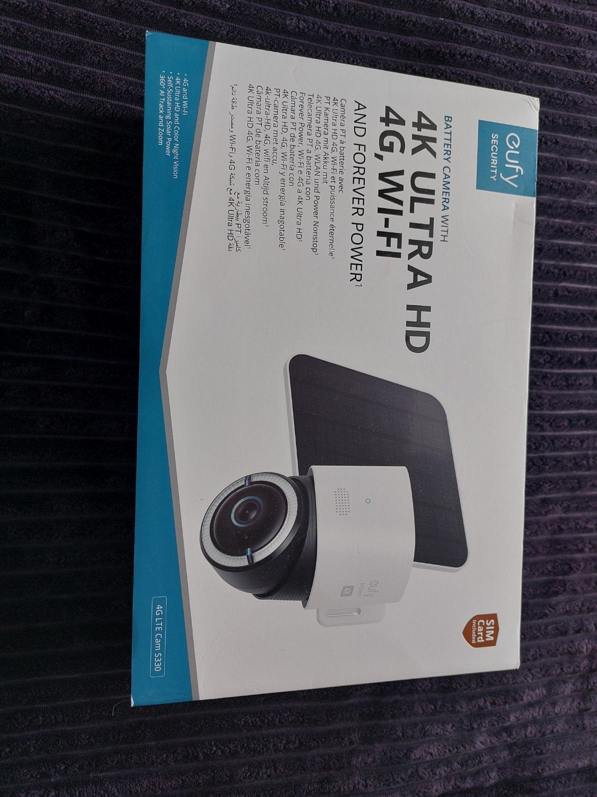 Eufy Security 4G LTE Camera S330 - Gebruikt, Nette Staat, Ophalen