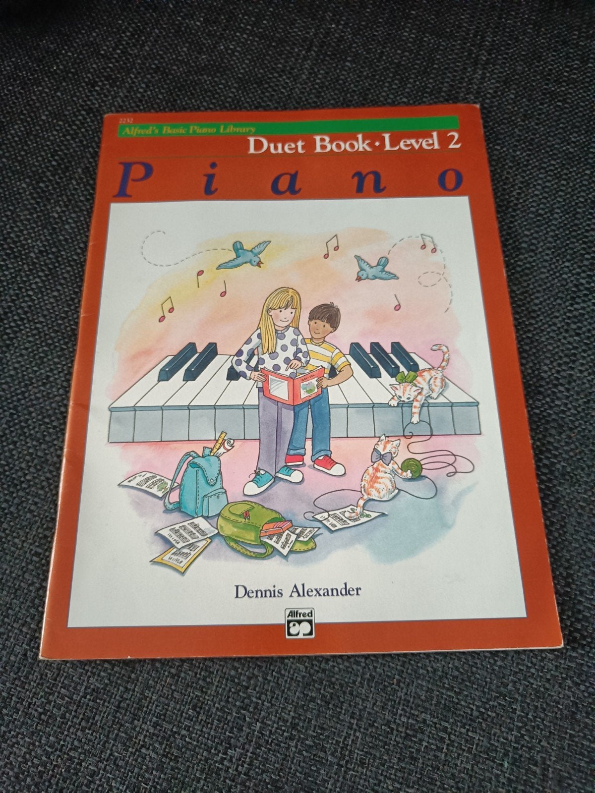 Alfred's Basic Piano Library Duet Boek - Niveau 2, Muziek en Instrumenten, Gebruikt, Klassiek, Les of Cursus, Ophalen of Verzenden
