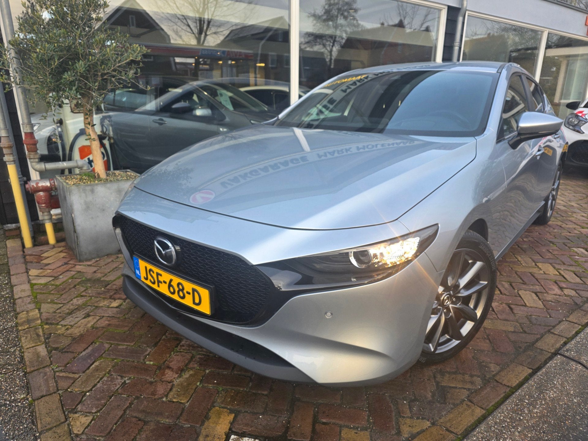 Mazda 3 2.0 e-SkyActiv-G M Hybrid 122 Luxury,mooie uitstrali, Auto's, 1998 cc, 15 km/l, Gebruikt, Euro 6