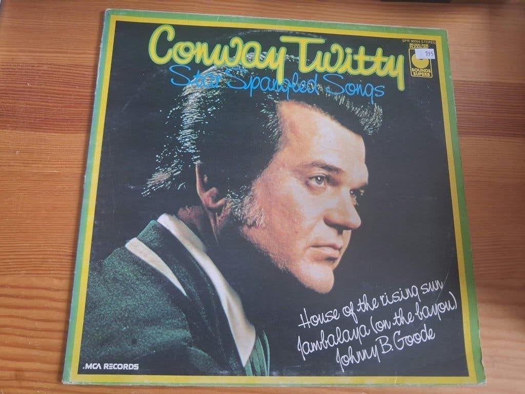 Conway Twitty - Star Spangled Songs, LP, Gebruikt, Ophalen of Verzenden, 12 inch