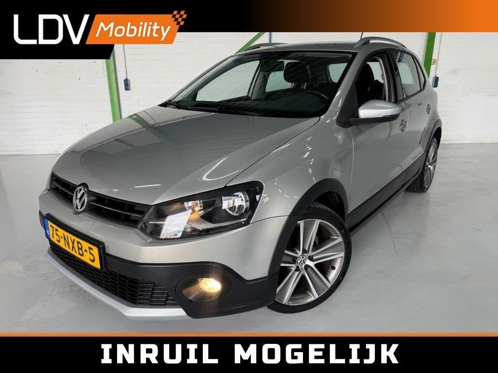 Volkswagen POLO 1.2 TSI CROSS / Nieuwe distributieketting /, Voorwielaandrijving, Euro 5, Beige, Origineel Nederlands