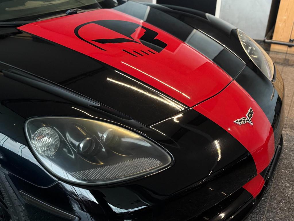 Corvette C6 6.0 Targa C6 2006 Handgeschakeld! Corsa Exhaust!, Auto's, Chevrolet, Gebruikt, Cabriolet, 1435 kg, Zwart