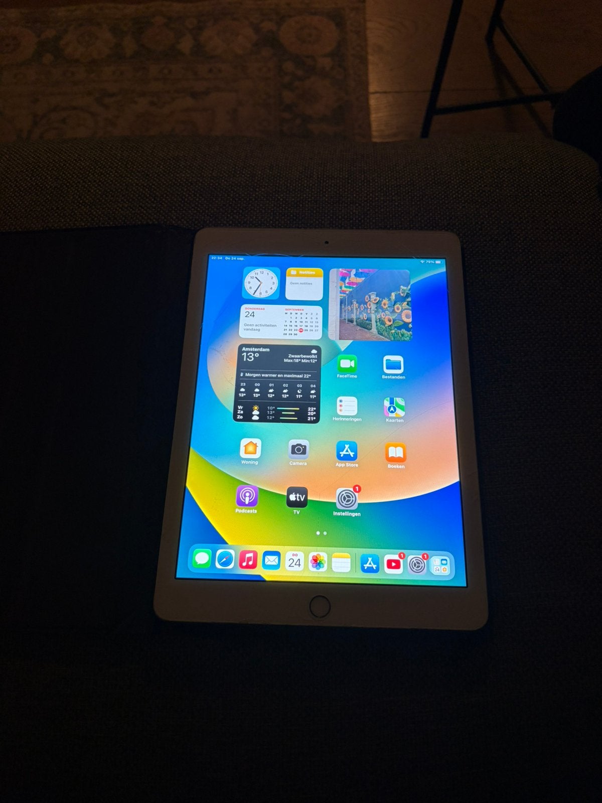Apple Ipad (5e generatie 2017) wifi 128GB, Computers en Software, 10 inch, Apple iPad, Ophalen of Verzenden, Zo goed als nieuw