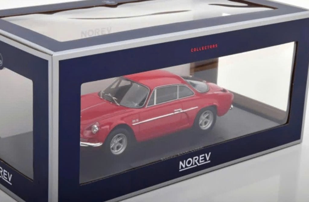 Alpine A110 1600S 1969 Rood schaal 1/18 NOREV ref: 185304, Verzenden, Nieuw, Auto, Norev