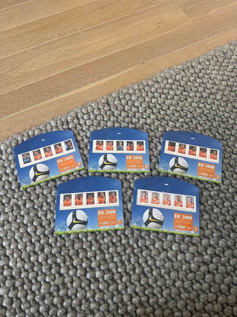 Panini EK 2008 Oranje Postzegels Complete Set topps panini, Postzegels en Munten, Postzegels | Nederland, Ophalen of Verzenden