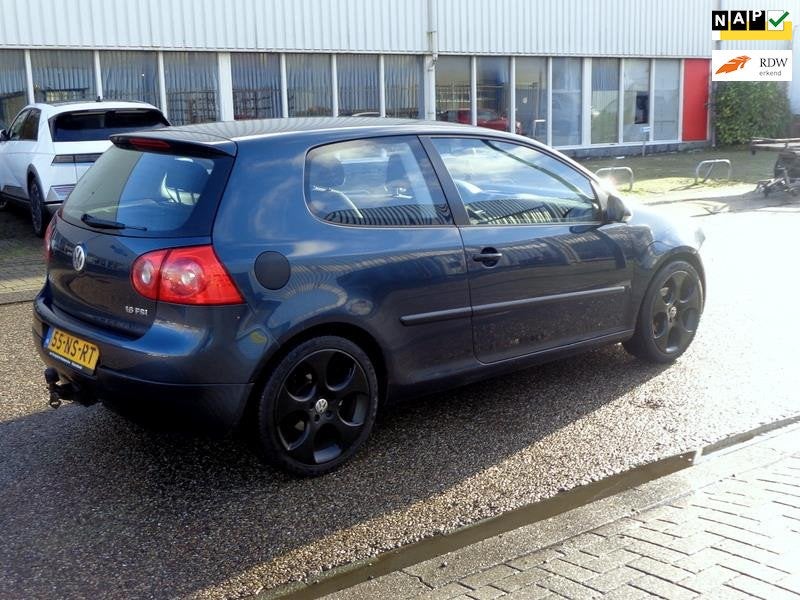 Volkswagen Golf 5, 1.6 FSI Bj 2004 NAP Airco Apk 13/01/2027, Auto's, Voorwielaandrijving, 15 km/l, Gebruikt, Startonderbreker