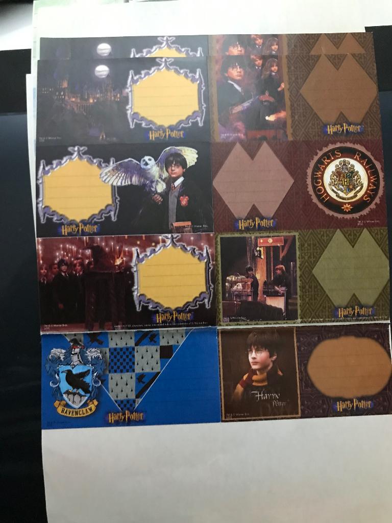 Diverse stickers vellen van Harry Potter, Ophalen of Verzenden, Nieuw, Overige typen