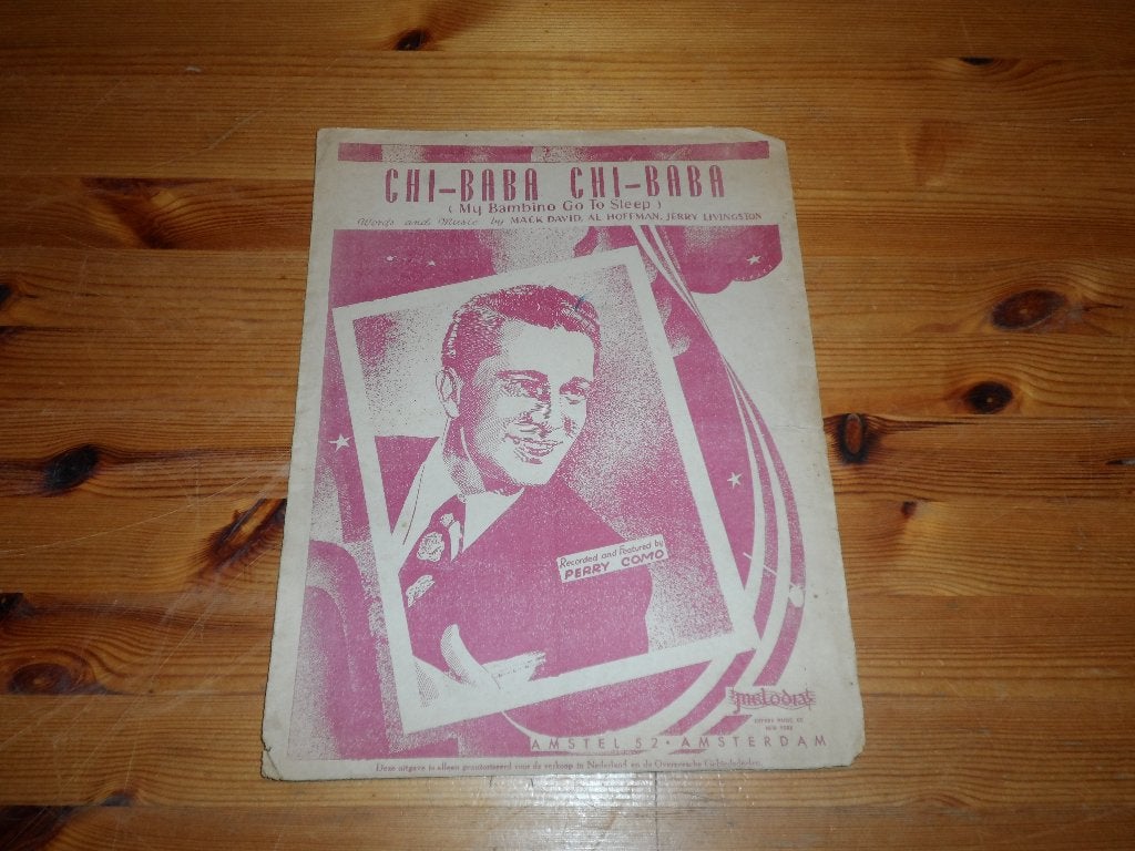 Chi baba chi baba - david / hoffman / livingstone, Gebruikt, Gitaar, Ophalen of Verzenden, Artiest of Componist