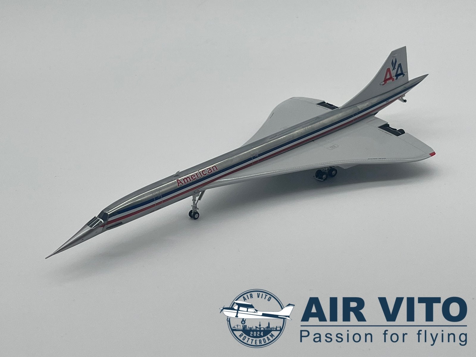 American Airlines Aérospatiale/BAC Concorde 1:200 jc wings, Schaalmodel, _, Nieuw, _