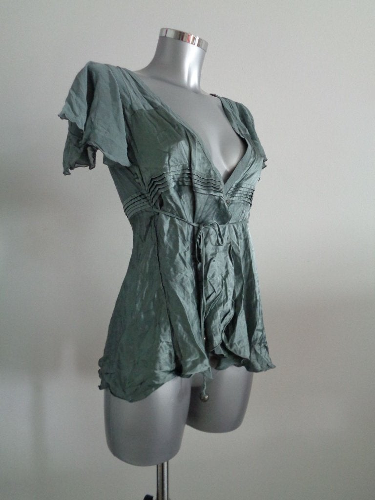 Stella McCartney voor H&M zijden overslag blouse, maat 36, Kleding | Dames, Verzenden, Zo goed als nieuw, Maat 36 (S)